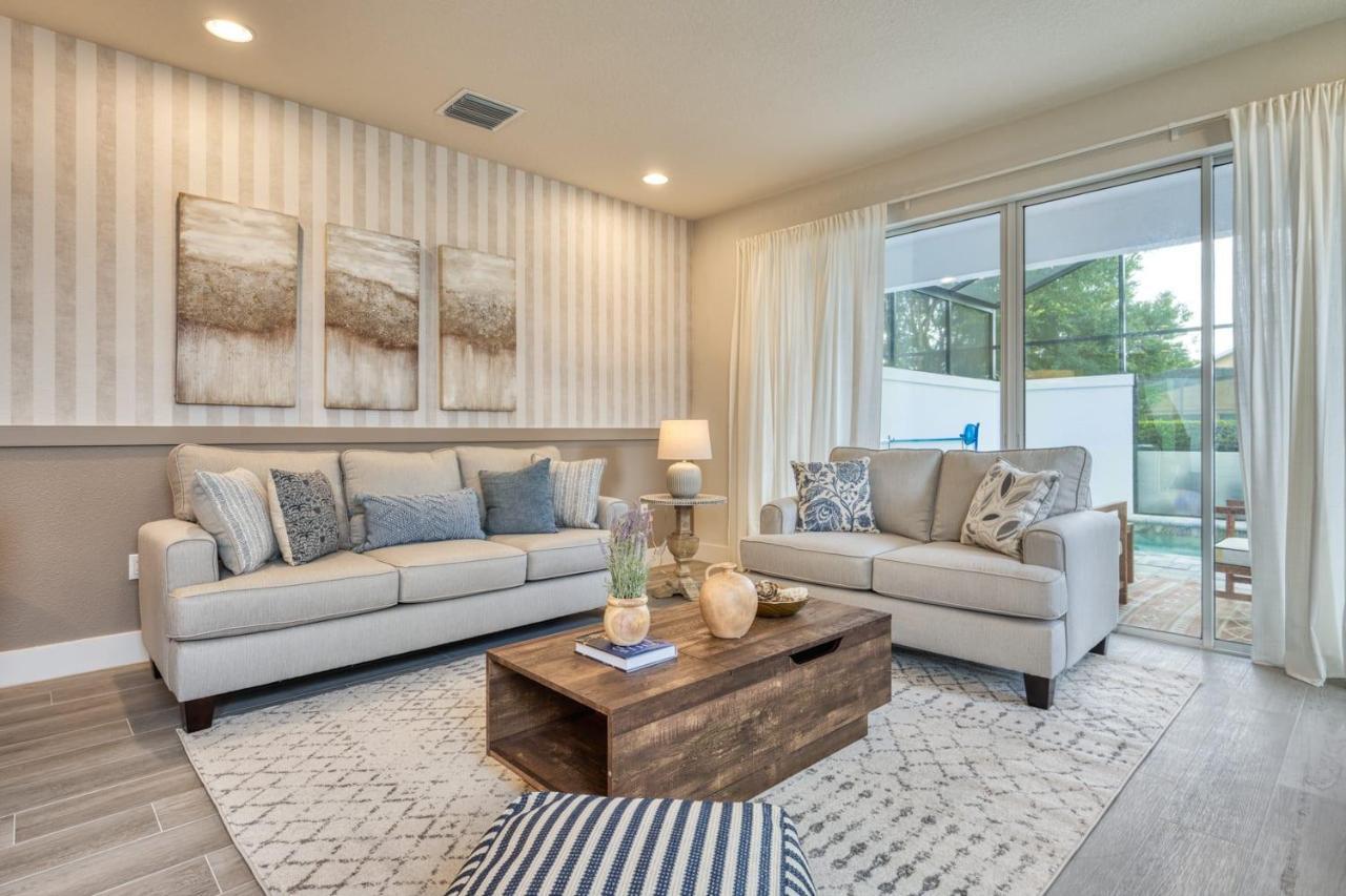 Modern Home With Private Pool Near Disney Orlando Exterior photo